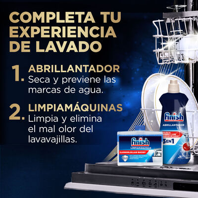Detergente lavavajillas en pastillas Finish 15+18 unidades Ultimate