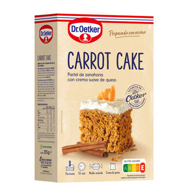 Preparado tarta de zanahoria Dr Oetker 315g