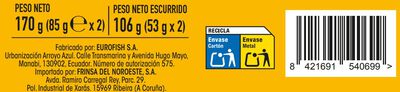 Filete de caballa Alipende pack-2 en aceite de girasol