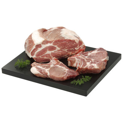 Chuleta de aguja de cerdo duroc