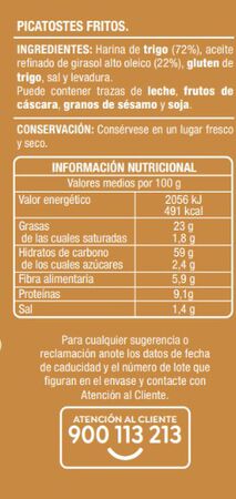 Picatostes fritos Alipende pack 2 150gr
