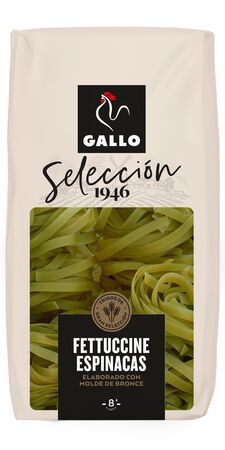 Fettuccine Gallo 450g a las espinacas