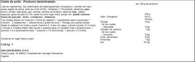 Caldo de pollo Avecrem 24 pastillas