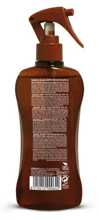 Aceite solar bronceador Babaria FP50 Coco