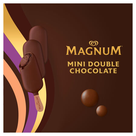 Helado Magnun mini doble chocolate 6 uds