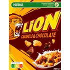 Cereales chocolate y caramelo Lion nestl&eacute; 400g