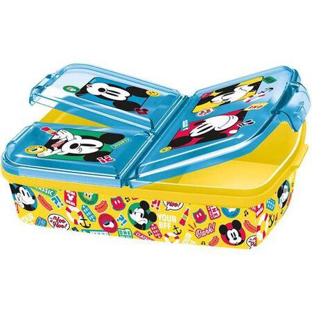 Sandwichera plástico múltiple mickey