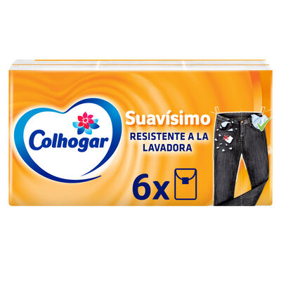 Pañuelos Colhogar 6 unidades suavisimo resistentes a la lavadora
