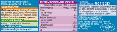 Mejillon Alipende 65g 13/18 salsa vieira