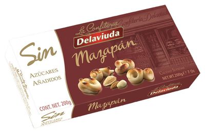 Mazapán sin azúcar Delaviuda 200g