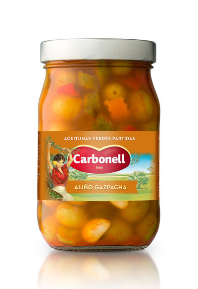 Aceituna gazpacha Carbonell 450g