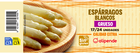 Esp&aacute;rragos blancos grueso Alipende 425g (17/24 piezas)