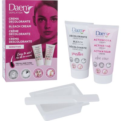 Crema decolorante Daen 2x50 ml Sensitive