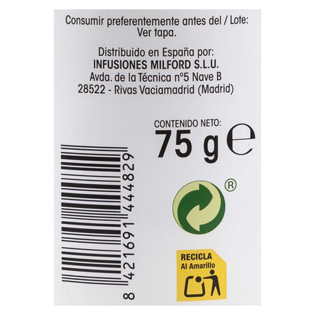 Edulcorante stevia Alipende 75g granulado