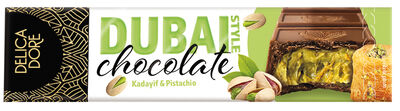 Chocolate Dubai kadayif y pistacho Delica Dore 70g