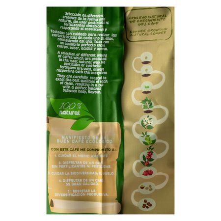 Café molido sabor intenso eco Coffee Gold 250g