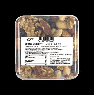 Cóctel mendiant Manzanares 200g