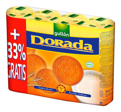 Galleta Gullón Dorada 600g + 200g