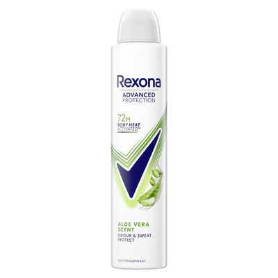Desodorante en spray 72h Rexona 200ml aloe vera