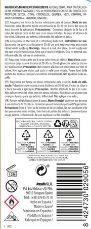 Colonia coquette 200ml bergamota