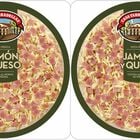 Pizza Casa Tarradellas pack 2 jamon y queso