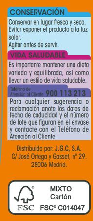 Zumo Concentrado Alipende P6 Naranja-Mandarina