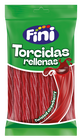 Regaliz Fini 125g torcidas rellenas con zumo de fruta