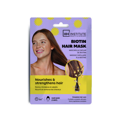 Mascarilla capilar IDC Institute 25ml de biotina