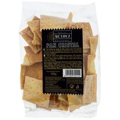 Pan cristal M&eacute;ndez 120g