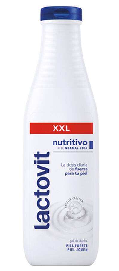 Gel de ducha Lactovit 900ml XXL nutritivo para piel seca