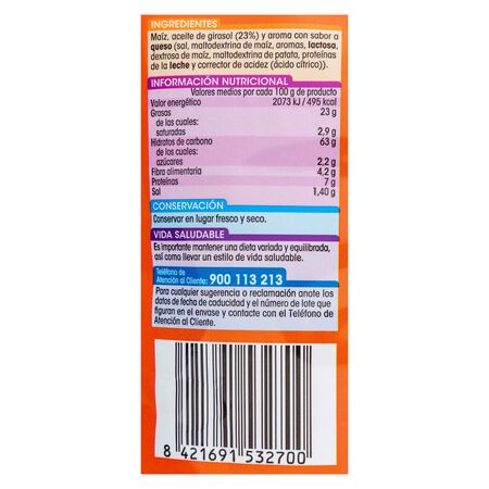 Snack maíz tortilla chips tex mex Alipende 150g