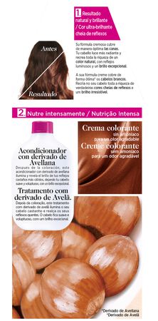 Tinte para el pelo sin amoníaco Casting Crème Gloss  nº 535 castaño caoba
