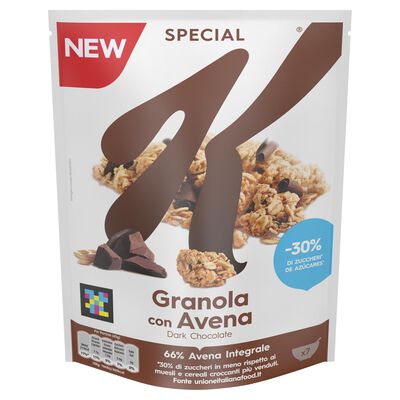 Cereales de Avena y cholocate negro Granola Special K Kellogg's 320 gr