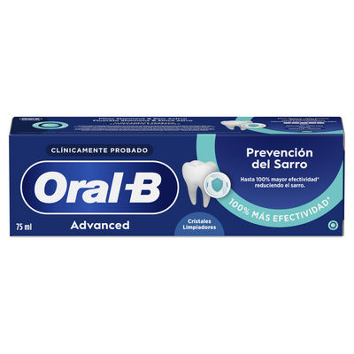 Pasta dental Oral-B 75ml prevención del sarro