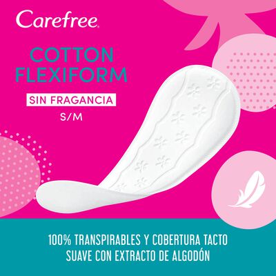 Protegeslip Carefree 56 uds tacto de algodón natural