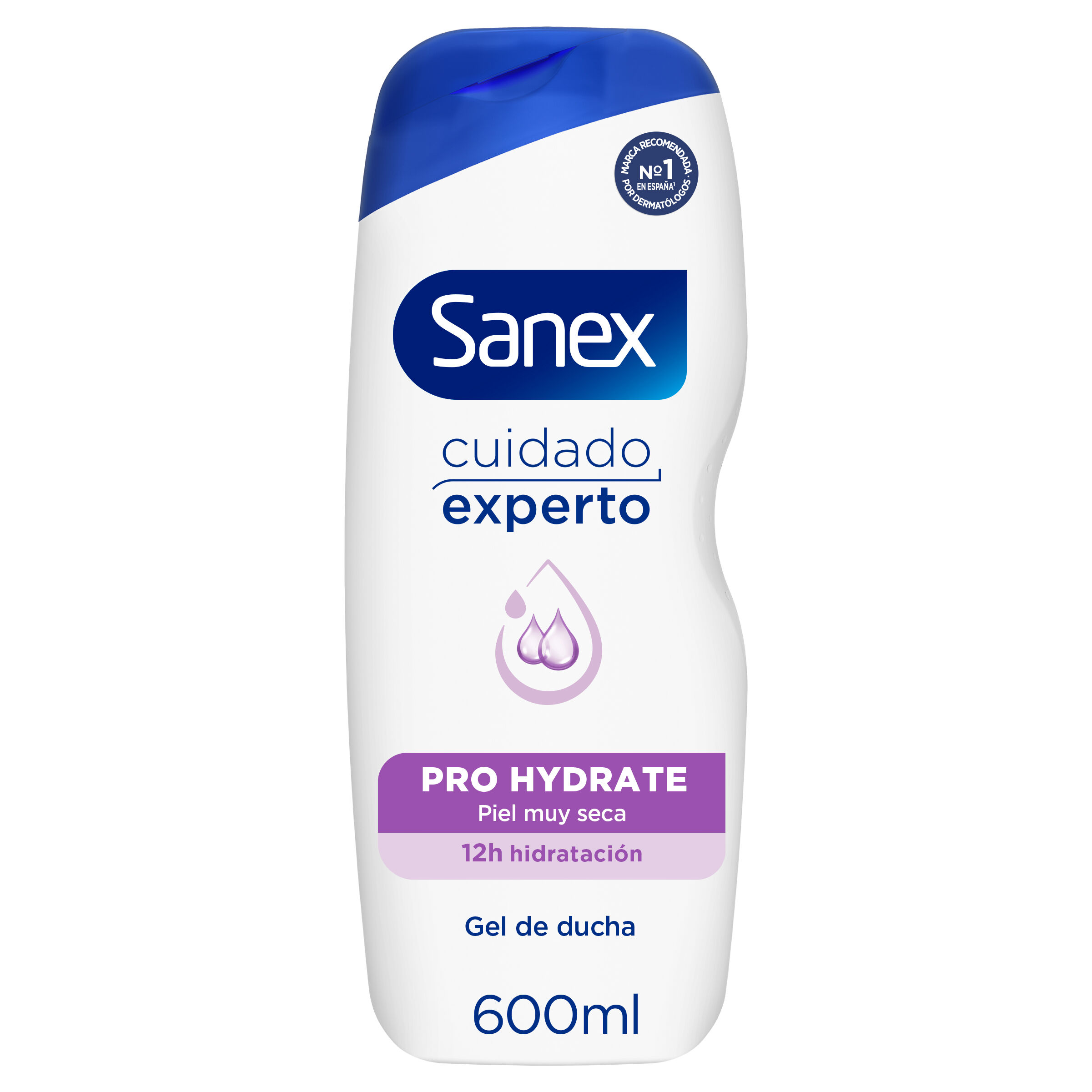 Gel de Ducha Sanex Cuidado Experto Pro Hydrate piel muy seca 600 ml