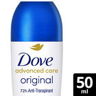 Desodorante en roll-on 0% Dove 50ml original