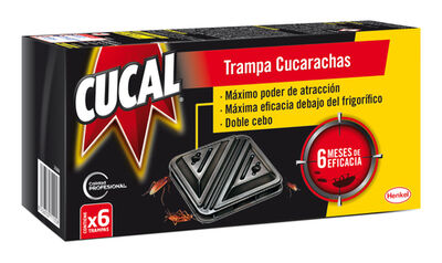 Insecticida cebo Cucal trampa 6 uds