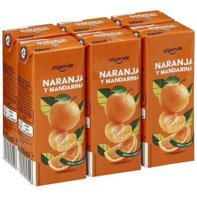 Zumo Concentrado Alipende P6 Naranja-Mandarina