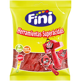 Golosina con sabor superácido de fresa Finí 80g