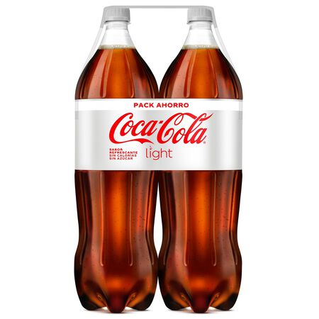 Refresco cola Coca-Cola botella 2l pack 2 light