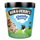 Helado Ben and Jerrys Chunky Monkey banana nueces 465ml