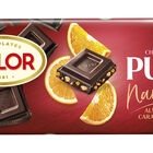 Chocolate puro de naranja con almendras caramelizadas Valor 170g