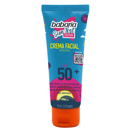 Crema facial Babaria 75 ml fpp50+ Sun Fest