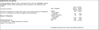 U Snack con Jamón Serrano 60g