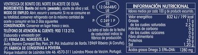 Ventresca bonito Alipende 73g en aceite oliva