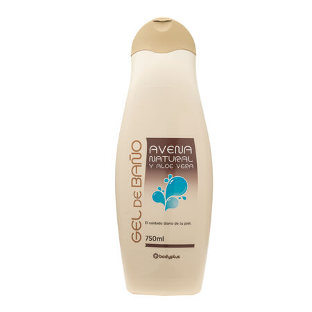 Gel de ducha Bodyplus 750ml avena y aloe vera