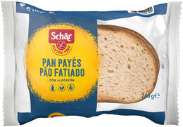 Pan payés Schar 240g sin gluten