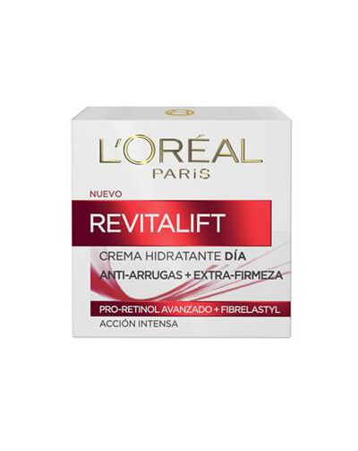 Crema facial de d&iacute;a L'Or&eacute;al revitalift 50ml hidratante antiarrugas