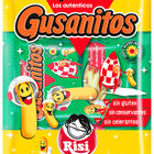 Snack de maíz sin gluten gusanitos Risi pack 6